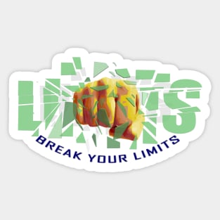 Break Your Limits Sticker